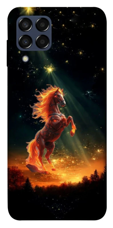Чохол на Samsung Galaxy M33 5G Red Fire Horse ver.2 фото 1 з 1