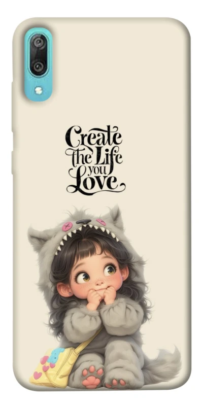 Чохол на Huawei Y6 Pro (2019) Create the life you love фото 1 з 1