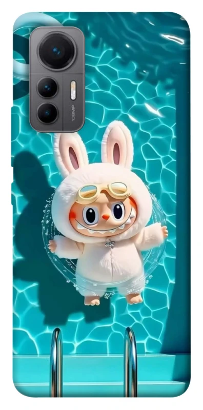 Чохол на Xiaomi 12 Lite Labubu in the pool ver.2 фото 1 з 1
