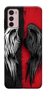 Чехол на Motorola Moto G42 Angel and Devil фото 1 из 1