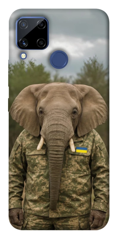 Чохол на Realme C15 Слон захисник фото 1 з 1