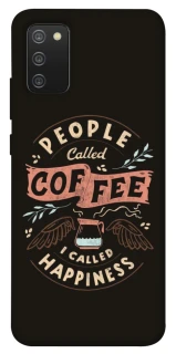 Чохол на Samsung Galaxy A02s Сoffee happiness фото 1 з 1