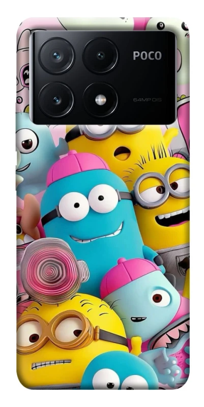 Чохол на Xiaomi Poco X6 Minions ver.1 фото 1 з 1