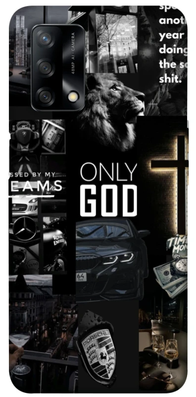 Чохол на Oppo A74 4G Only God фото 1 з 1