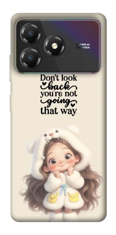 Чохол на ZTE Blade A36 Don't look back фото 1 з 1