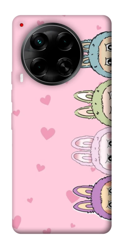 Чехол на TECNO Camon 30 (CL6) All Labubu 4 фото 1 из 1