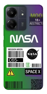 Чохол на Xiaomi Poco C65 NASA ver.2 фото 1 з 1