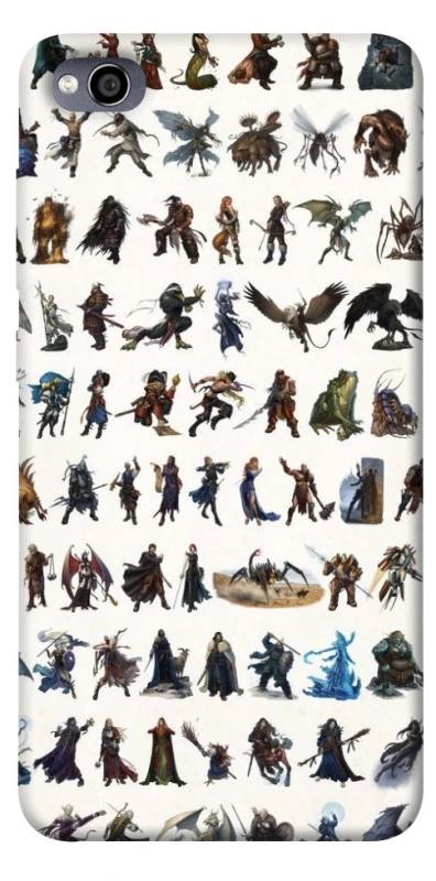 Чехол на Xiaomi Redmi 4a Character Selection фото 1 из 1