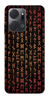 Чехол на Huawei Honor X7a Руны фото 1 из 1