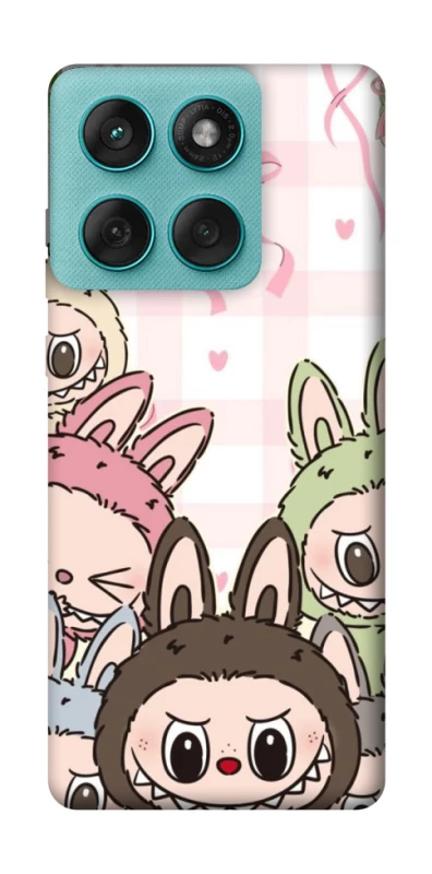 Чохол на Motorola Edge 60 Fusion All Labubu 2 фото 1 з 1