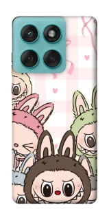 Чохол на Motorola Edge 60 Fusion All Labubu 2 фото 1 з 1