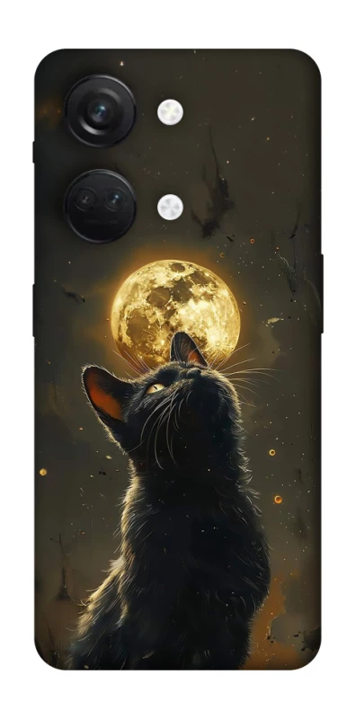 Чохол на OnePlus Nord 3 Кіт під місяцем v2 фото 1 з 1