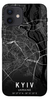 Чехол на Apple iPhone 12 (6.1") Kyiv map фото 1 из 1