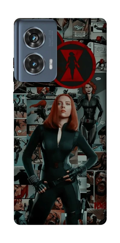 Чохол на Motorola Edge 50 Black Widow фото 1 з 1