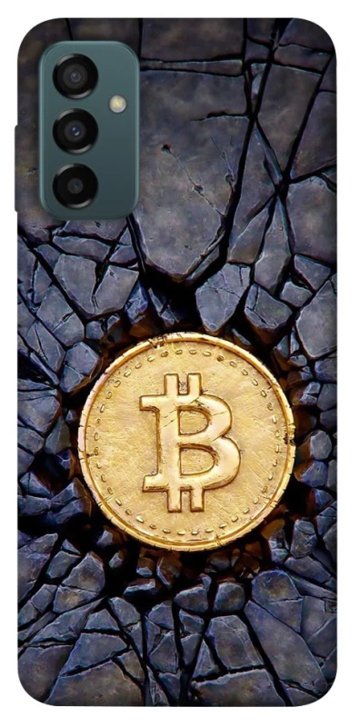 Чохол на Samsung Galaxy M13 4G Bitcoin cracks фото 1 з 1