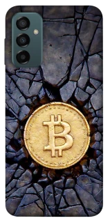 Чохол на Samsung Galaxy M13 4G Bitcoin cracks фото 1 з 1