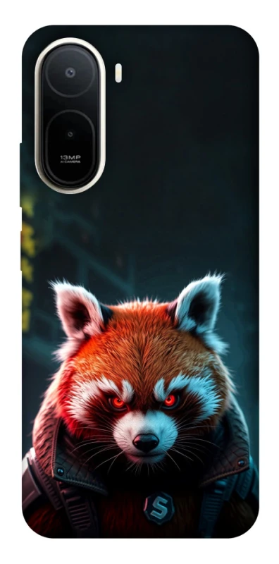 Чехол на Xiaomi Redmi A7 Pro 4G Cyber Red Panda фото 2 из 2
