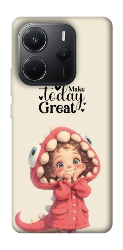 Чохол на Xiaomi Redmi Note 14 4G (Int. version) Make today great фото 1 з 1