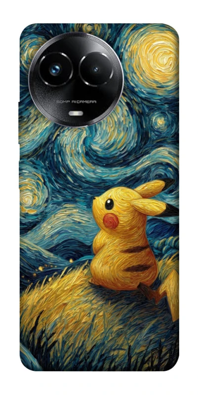 Чохол на Realme C67 4G Pikachu and Van Gogh фото 1 з 1