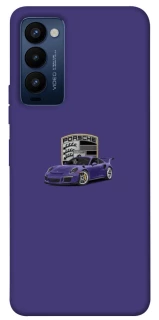 Чехол на TECNO Camon 18 Porsche purple фото 1 из 1