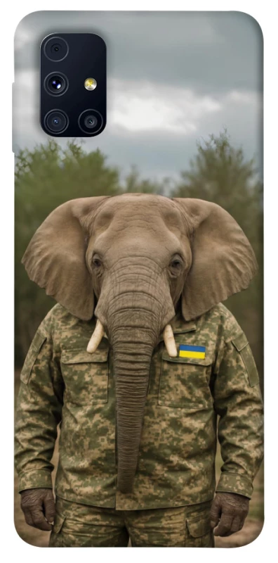 Чохол на Samsung Galaxy M31s Слон захисник фото 1 з 1