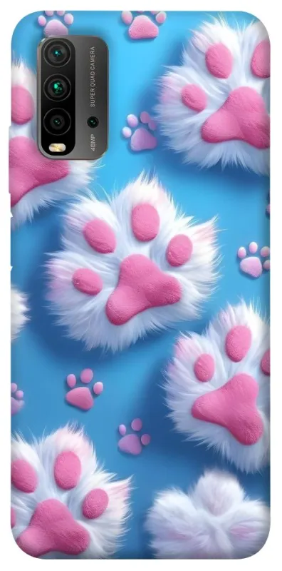 Чохол на Xiaomi Redmi 9T Cat paw фото 1 з 1