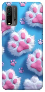 Чохол на Xiaomi Redmi 9T Cat paw фото 1 з 1