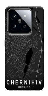Чехол на Xiaomi 14 Pro Chernihiv map фото 1 из 1