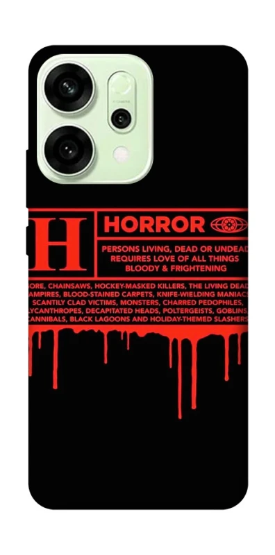 Чохол на Oppo Reno 14 Horror Halloween фото 1 з 1
