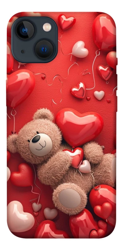Чохол на Apple iPhone 13 (6.1") bear in hearts фото 1 з 1