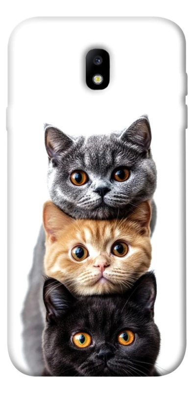 Чохол на Samsung J730 Galaxy J7 (2017) Гарні котики фото 1 з 1