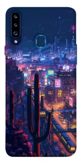 Чехол на Samsung Galaxy A20s Night city фото 1 из 1