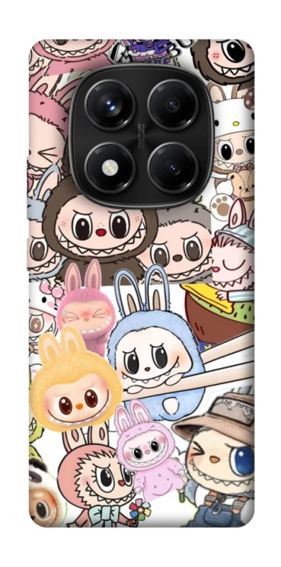 Чохол на Xiaomi Redmi Note 14 Pro 4G All Labubus фото 1 з 1