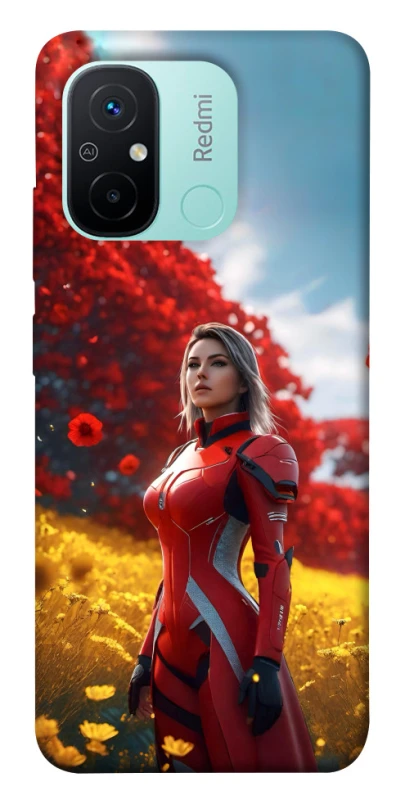 Чохол на Xiaomi Redmi 12C / Poco C55 Cyber space girl ver.5 фото 1 з 1