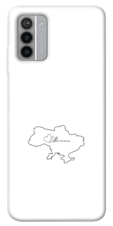 Чохол на Nokia G42 Ukraine map фото 1 з 1