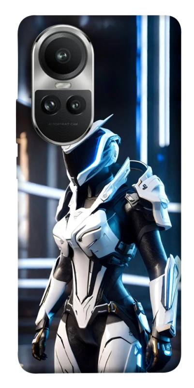 Чохол на Oppo Reno 10 Cyber space girl ver.6 фото 1 з 1