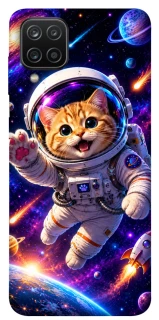 Чохол на Samsung Galaxy A12 Space Cat фото 1 з 1