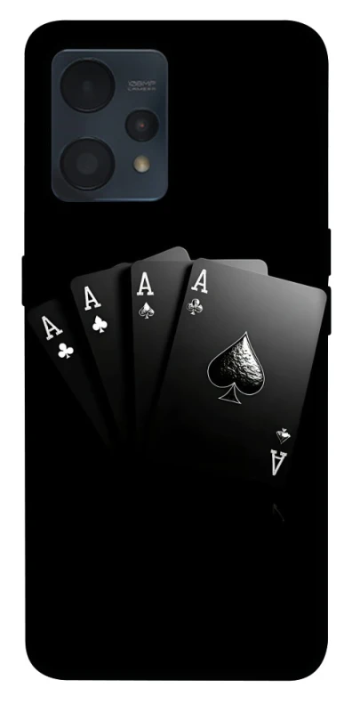Чохол на Realme 9 4G / 9 Pro+ Black Cards фото 1 з 1