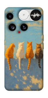 Чехол на Nothing Phone (3) cats on wall фото 1 Чехол на Nothing Phone (3) cats on wall фото 1 из 1