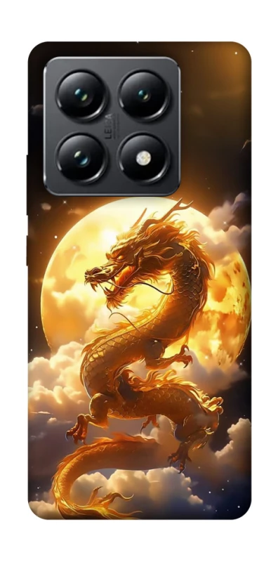 Чохол на Xiaomi 14T Pro Golden Dragon фото 1 з 1