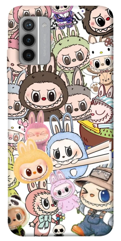 Чохол на Nokia G42 All Labubus фото 1 з 1