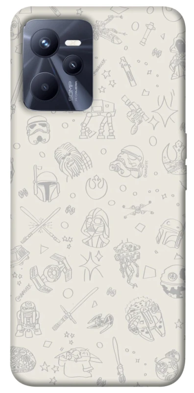 Чохол на Realme C35 Star Wars background ver.1 фото 1 з 1