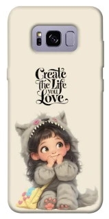 Чехол на Samsung G955 Galaxy S8 Plus Create the life you love фото 1 из 1