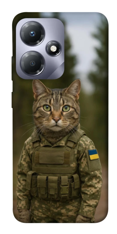 Чохол на Infinix Hot 30 Play Кіт захисник фото 1 з 1