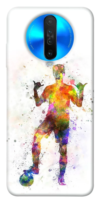 Чехол на Xiaomi Redmi K30 Football Player v3 фото 1 из 1