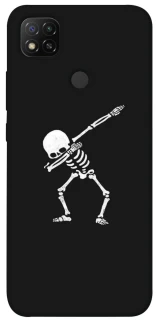 Чехол на Xiaomi Redmi 9C Halloween skeleton фото 1 из 1