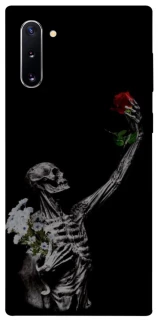 Чехол на Samsung Galaxy Note 10 Skeleton vs Rose фото 1 из 1