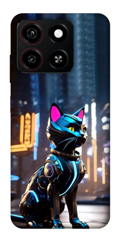 Чехол на ZTE Blade A35 4G Cyber cat фото 1 из 1