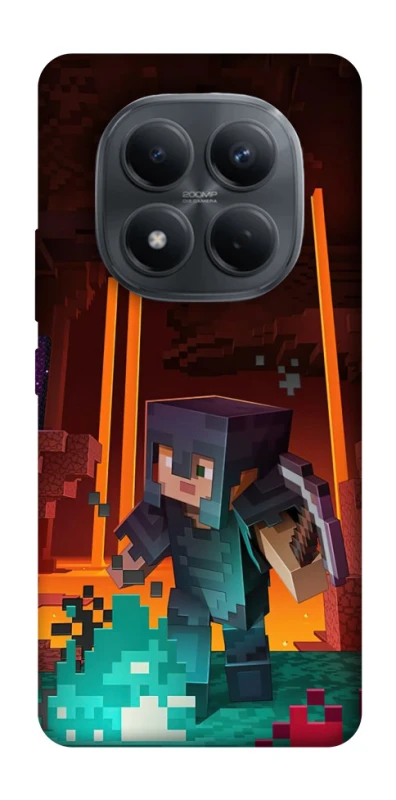 Чехол на Xiaomi Redmi Note 15 Pro 4G Minecraft game adventure фото 1 из 1