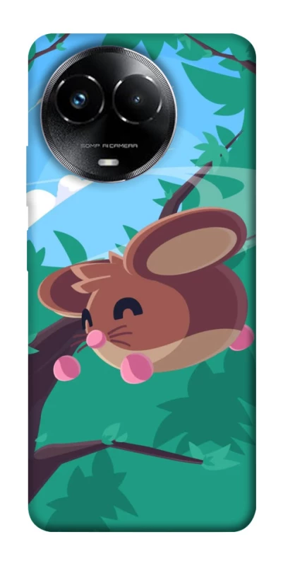Чехол на Realme C67 4G Adopt Me Forest Mouse Jump фото 1 из 1